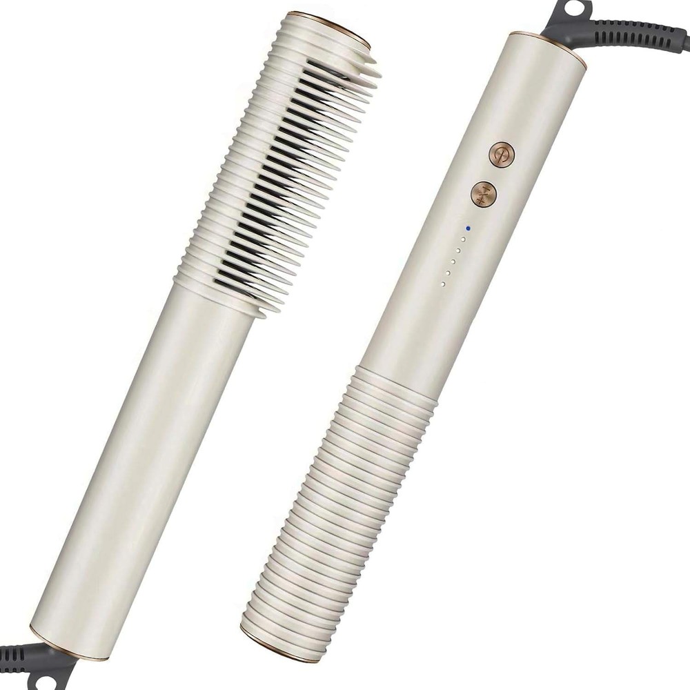 2 in 1 Hair Straightener and Curler Ceramic Heating 5 Temp Settings Travel
